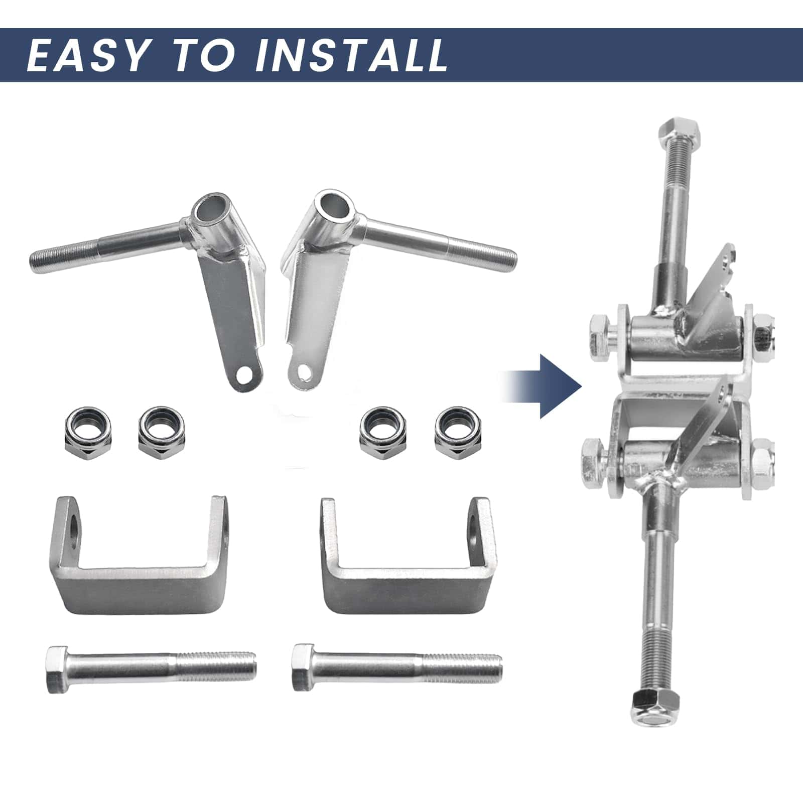 Conjunto de Soporte de Husillo de Dirección Eje de 5/8" - Imagen 6
