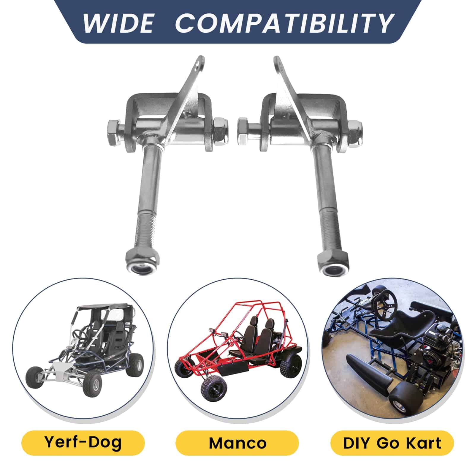 Conjunto de Soporte de Husillo de Dirección Eje de 5/8" - Imagen 7