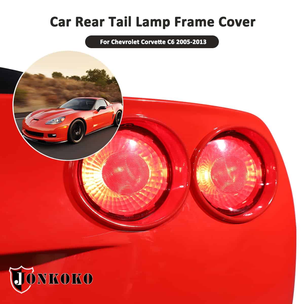 Marco de la Cubierta de la Lámpara Trasera del Coche - Imagen 5