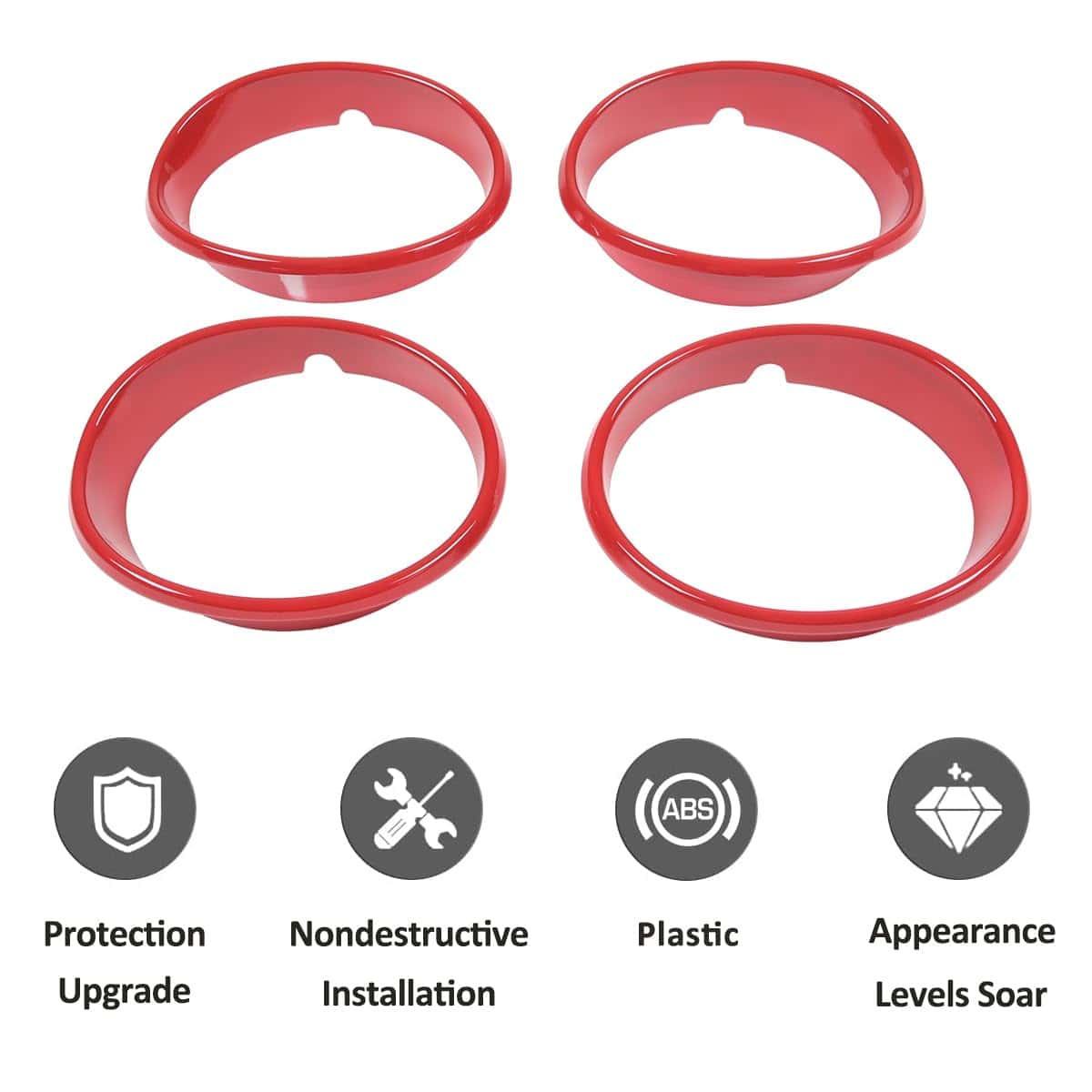 Marco de la Cubierta de la Lámpara Trasera del Coche - Imagen 8