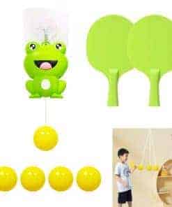 Juego de Tenis de Mesa para Colgar GIKOP, Set Portátil, 1