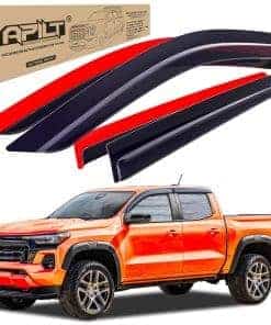 APILT Outside-Mount Rain Guards Window Visors for 2023-2025