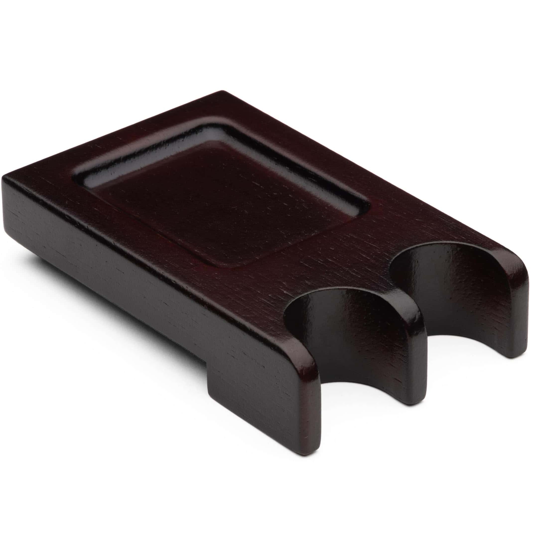 Soporte para palos de billar BILLIARDS XPRESS -Caoba