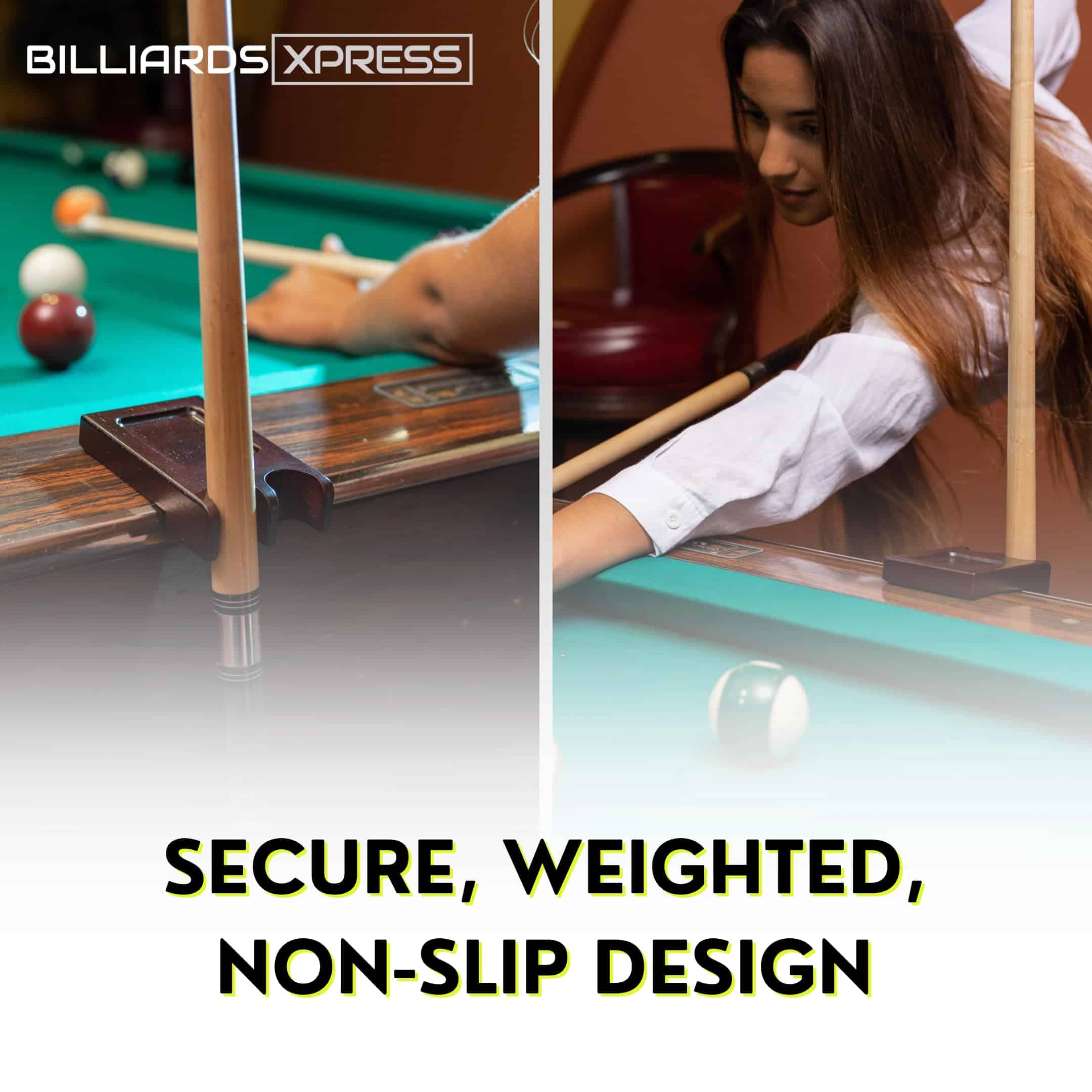 Soporte para palos de billar BILLIARDS XPRESS -Caoba - Imagen 7
