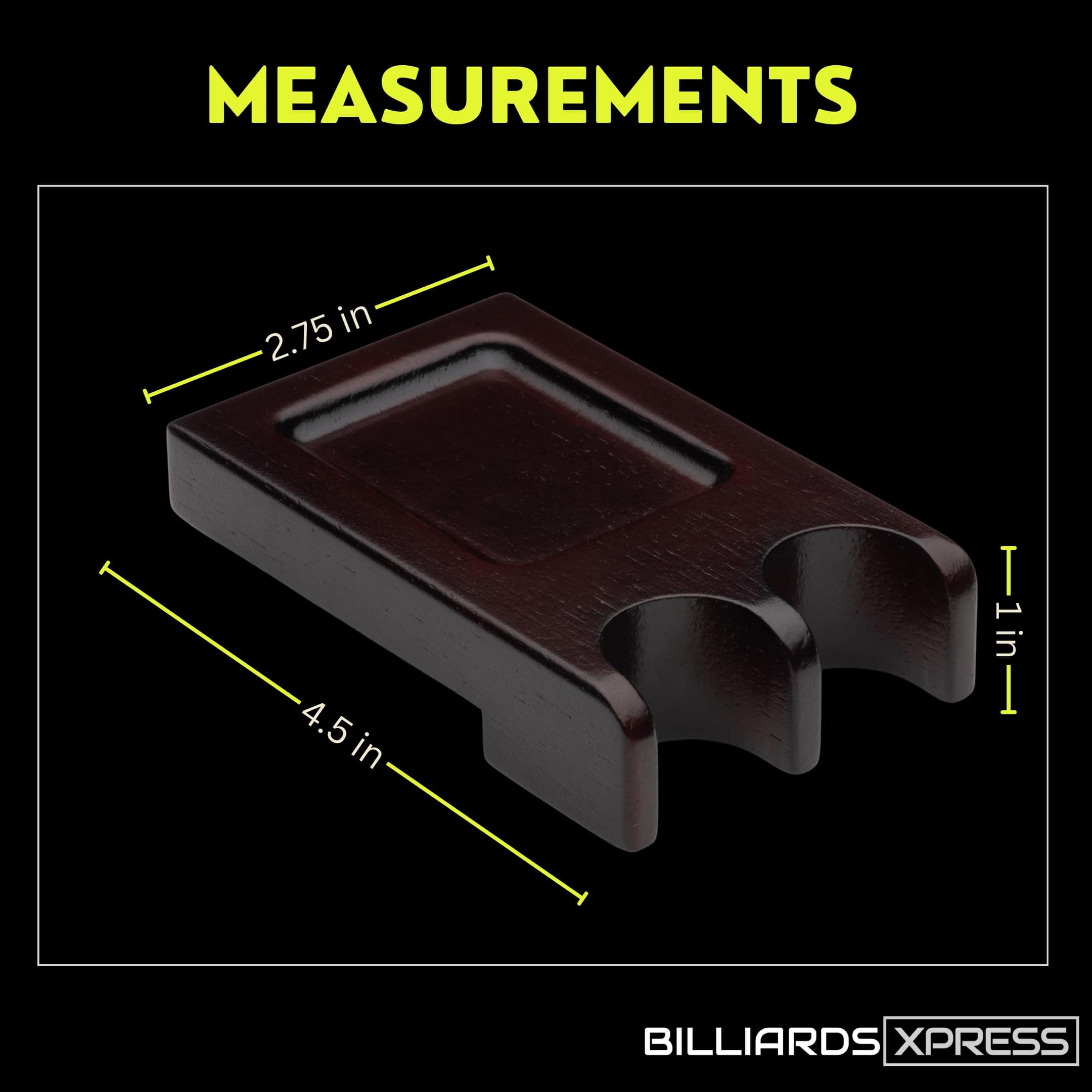 Soporte para palos de billar BILLIARDS XPRESS -Caoba - Imagen 8