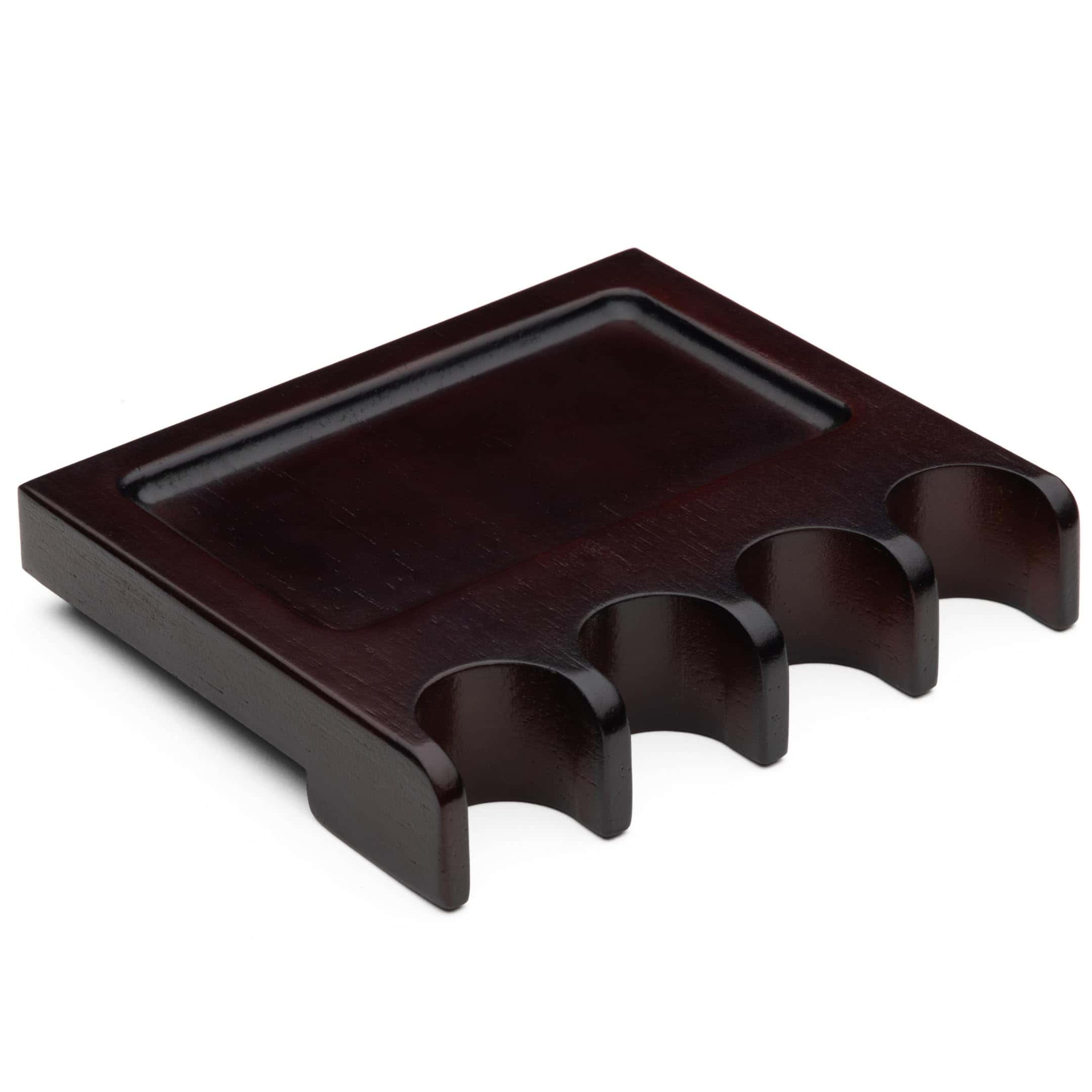 Soporte para palos de billar BILLIARDS XPRESS -Caoba