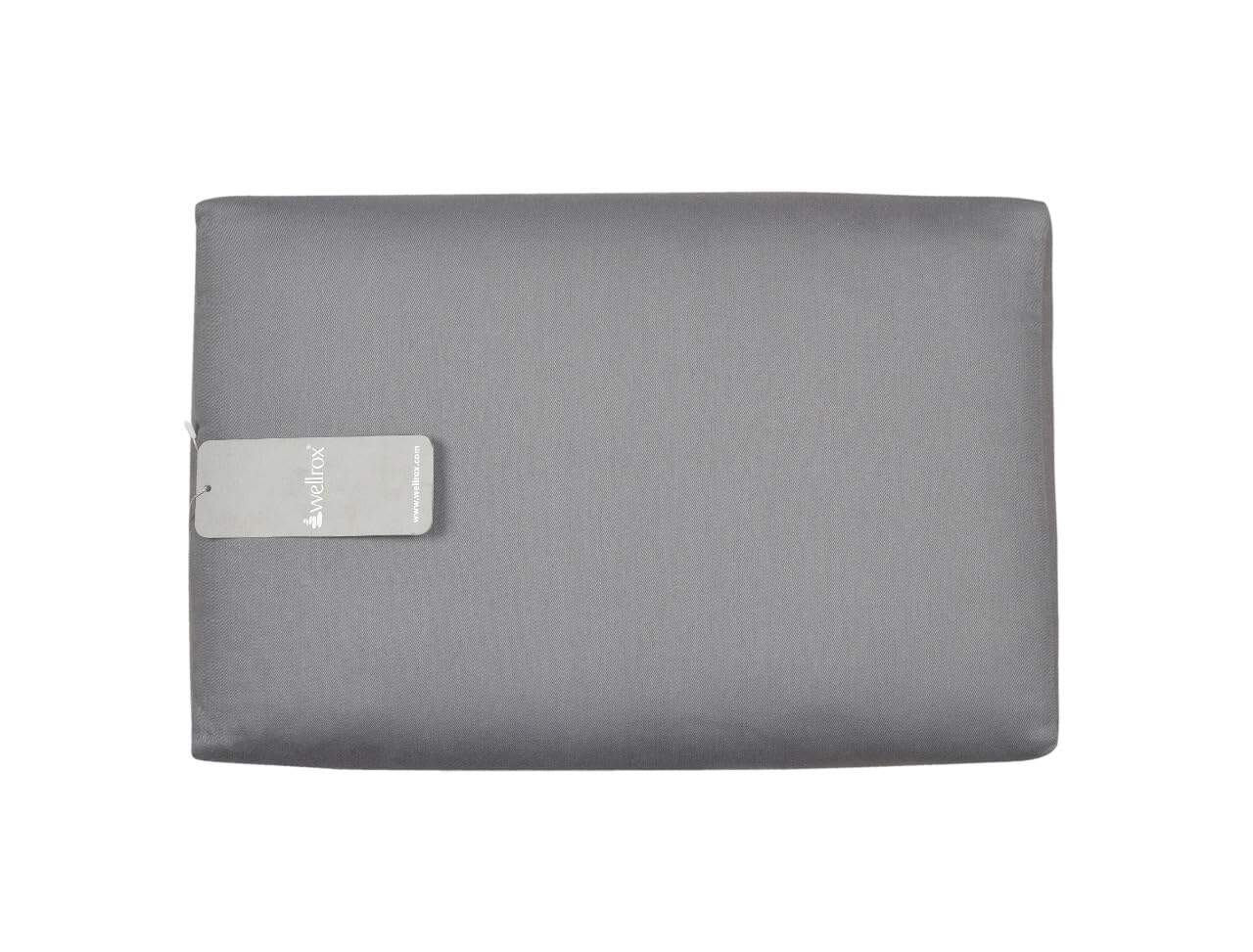 Almohada de soporte rectangular para yoga WELLROX, Gris, - Imagen 4