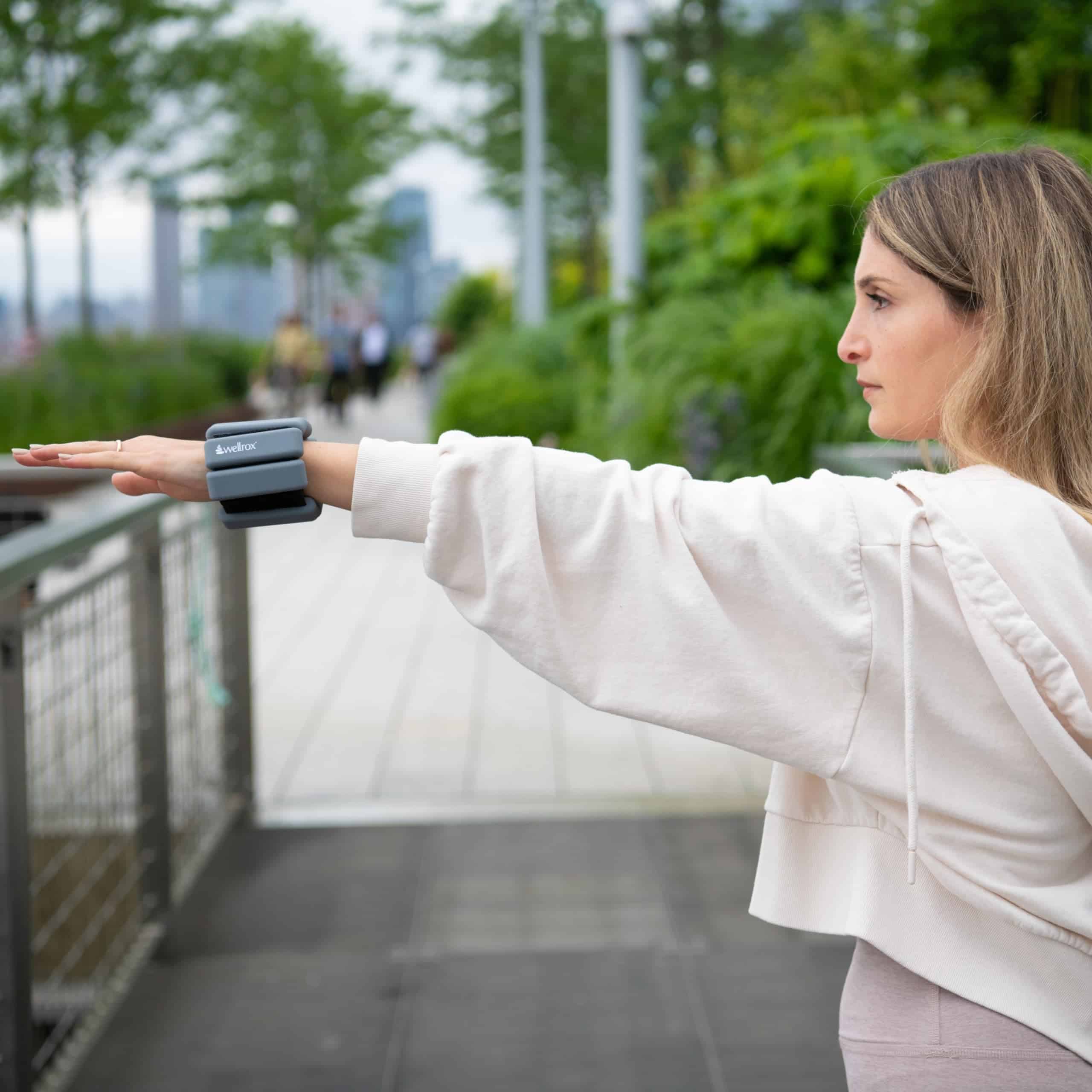 Brazaletes con peso Wellrox - Pesa para tobillos y muñecas - Imagen 10