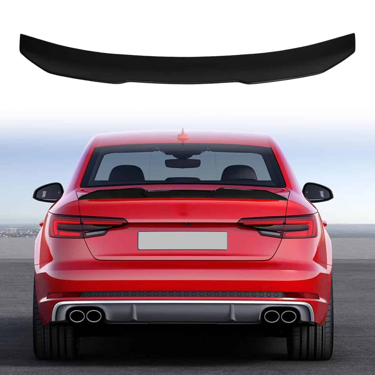 Alerón de maletero RoyalParts compatible con Audi A4 S4