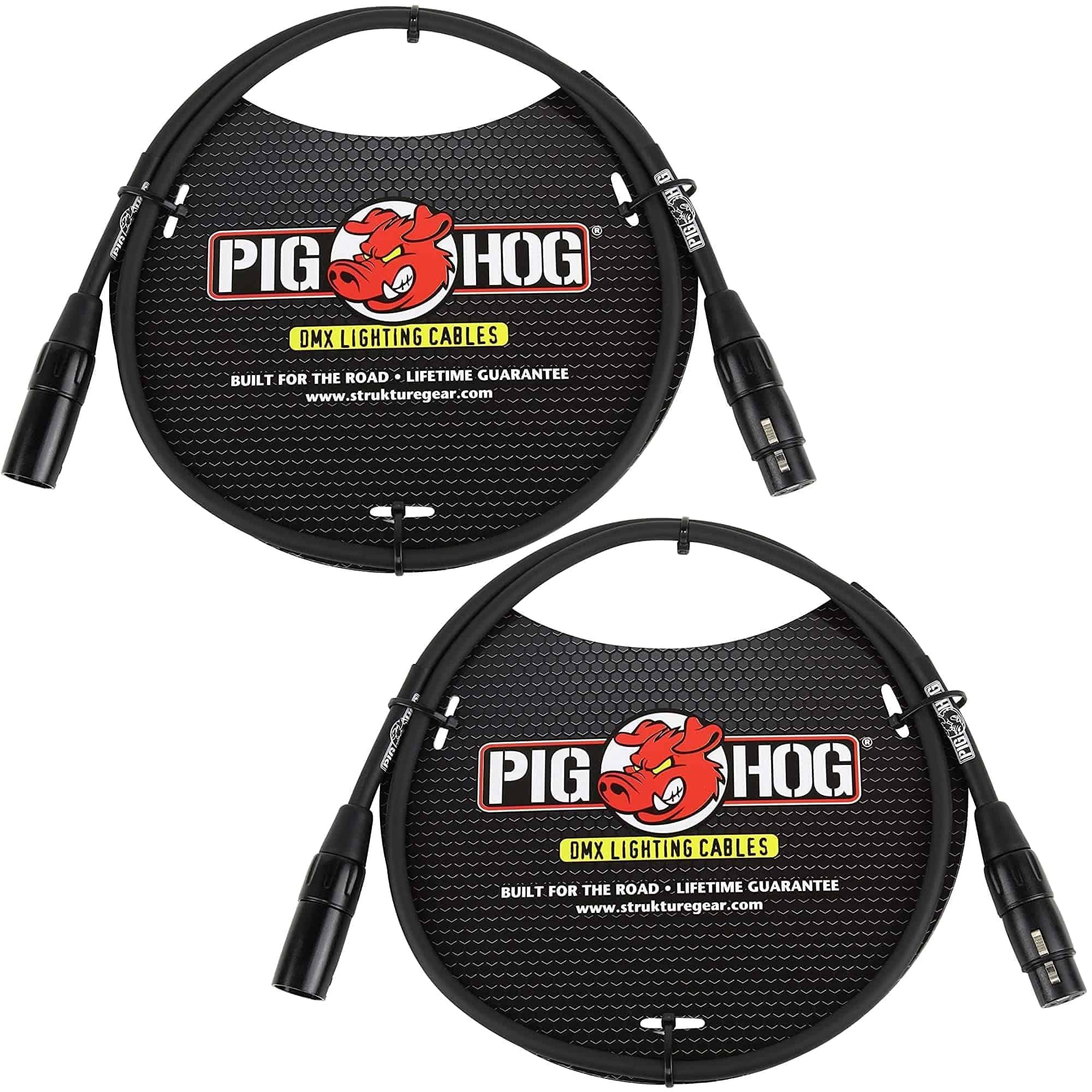 Juego de 2 Cables de Iluminación DMX Pig Hog PHDMX3 - 3