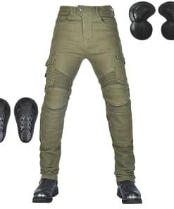 Pantalones vaqueros de montar en motocicleta para hombres