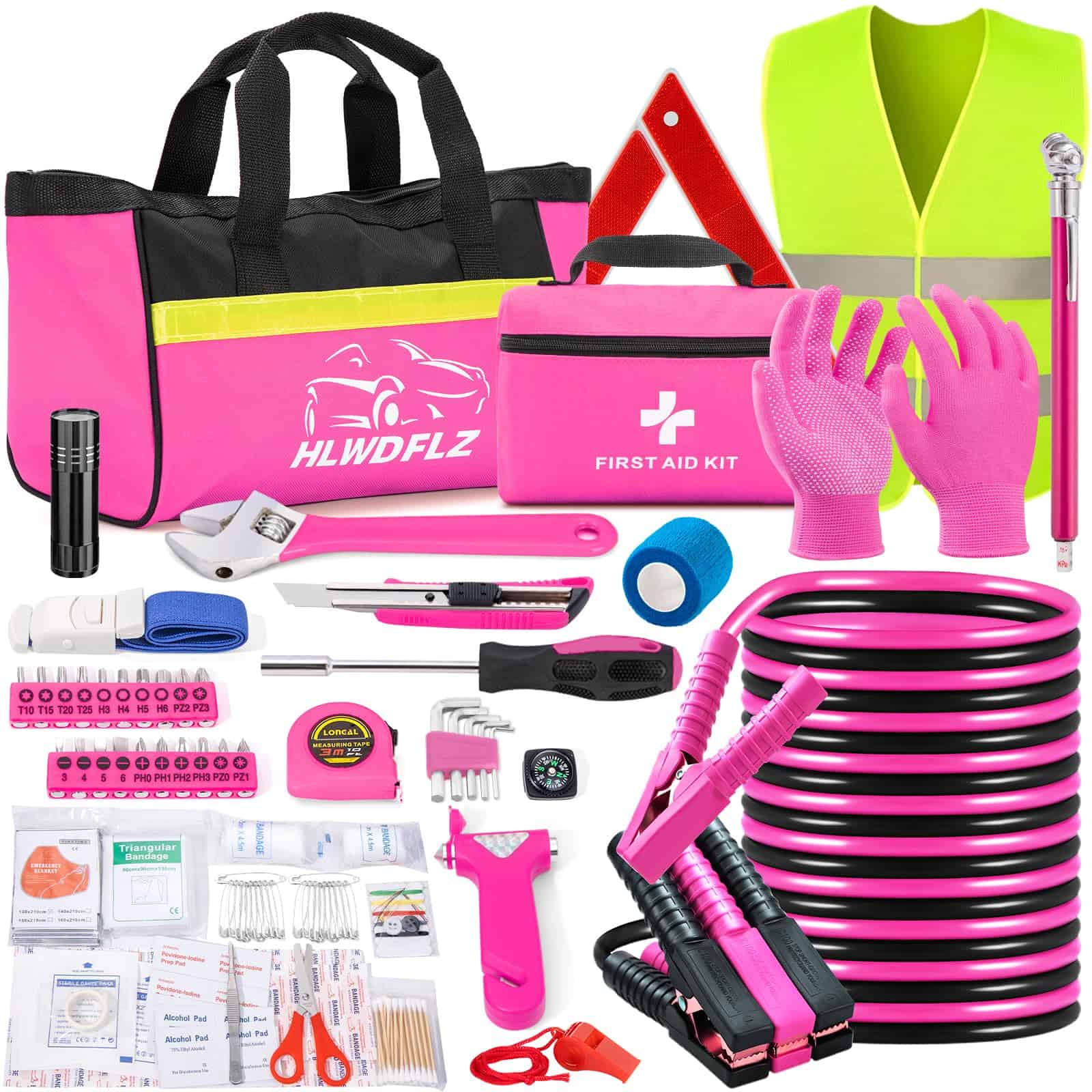 Kit de Seguridad en Carretera para Coche HLWDFLZ - 129pcs