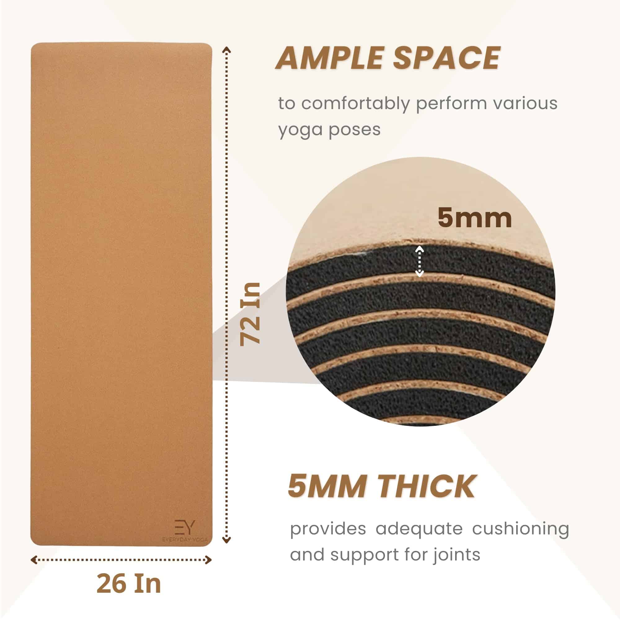 Tapete de Yoga Premium Everyday, Antideslizante para - Imagen 5