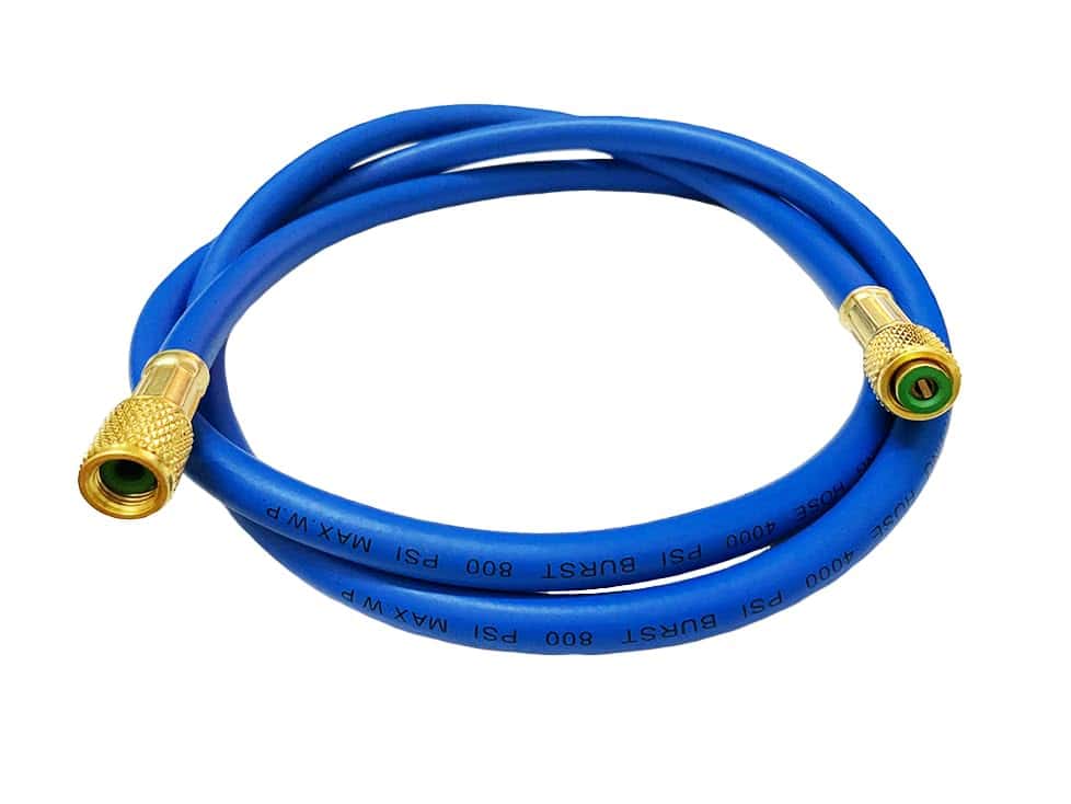 Tubo de carga de AC R410A para R410A, R134A, R12, R22, - Imagen 5