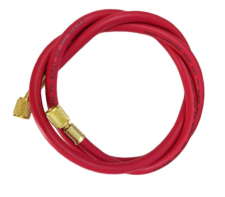 Tubo de carga de AC R410A para R410A, R134A, R12, R22, - Imagen 4
