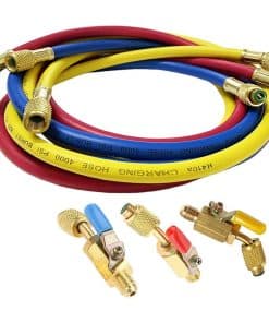 Tubo de carga de AC R410A para R410A, R134A, R12, R22,