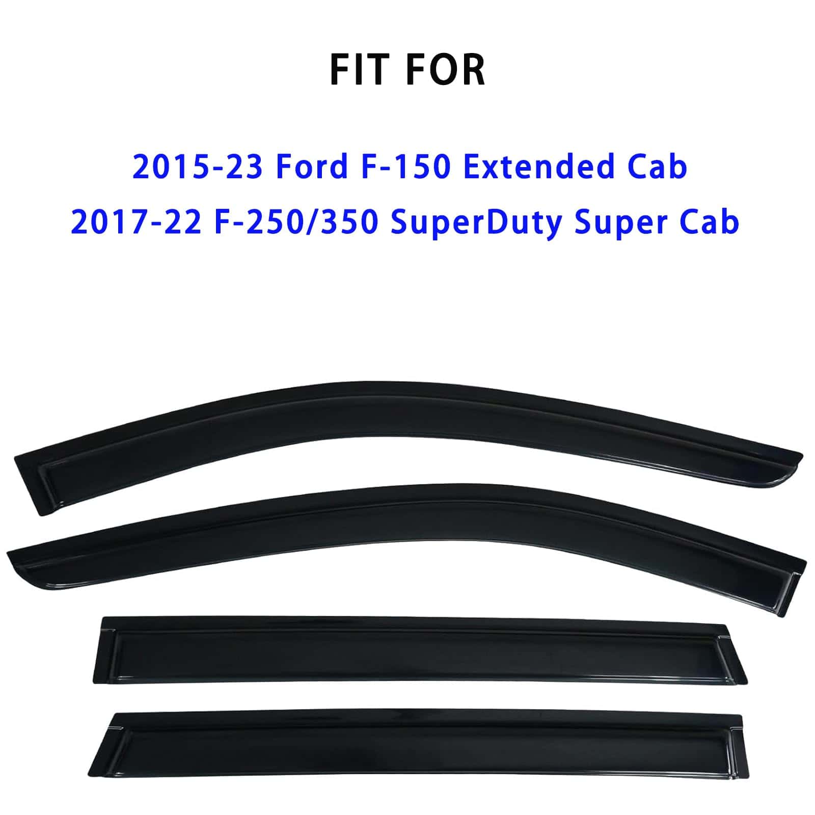 Viseras de Ventana de Cinta LIKDIKDIK Compatible con Ford - Imagen 6