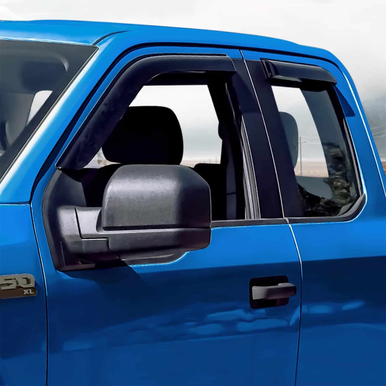 Viseras de Ventana de Cinta LIKDIKDIK Compatible con Ford - Imagen 4