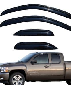 Guardia de Lluvia para Ventana con Cinta Adhesiva para