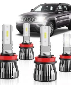 Juego de 4 bombillos de niebla ETOILUMI compatibles con