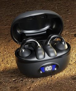 IHAO Clip Ear Auriculares Deportivos con Bluetooth 5.3 Open