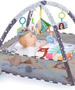 Gimnasio para Bebés, Tapete de Actividades para Bebés con 5