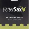 Cañas para Saxofón Alto BetterSax Jazz Cut (Paquete de 10),
