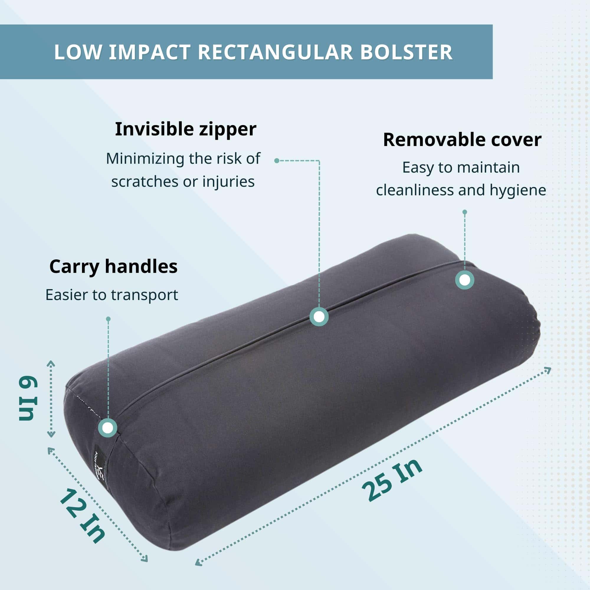 Almohada de Meditación Rectangular para Yoga de Uso Diario, - Imagen 4