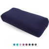 Bolster de Yoga Rectangular para Uso Diario, -Azul Marino Ve
