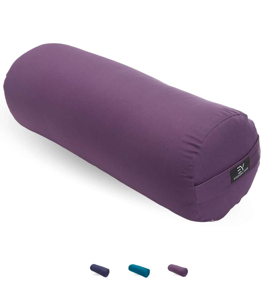 Almohada de meditación rectangular para yoga -Ciruela