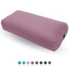 Bolster de Yoga Rectangular para Uso Diario, -Lila
