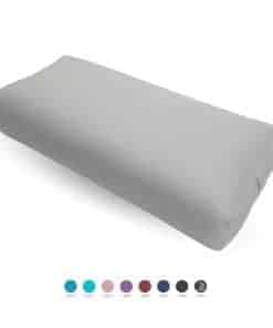 Almohada de meditación rectangular para yoga -Slate