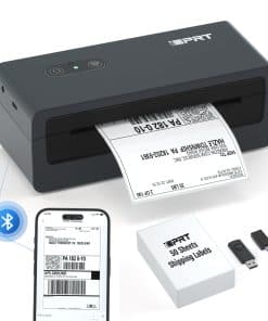 Impresora de etiquetas térmicas Bluetooth -Negro-Mini