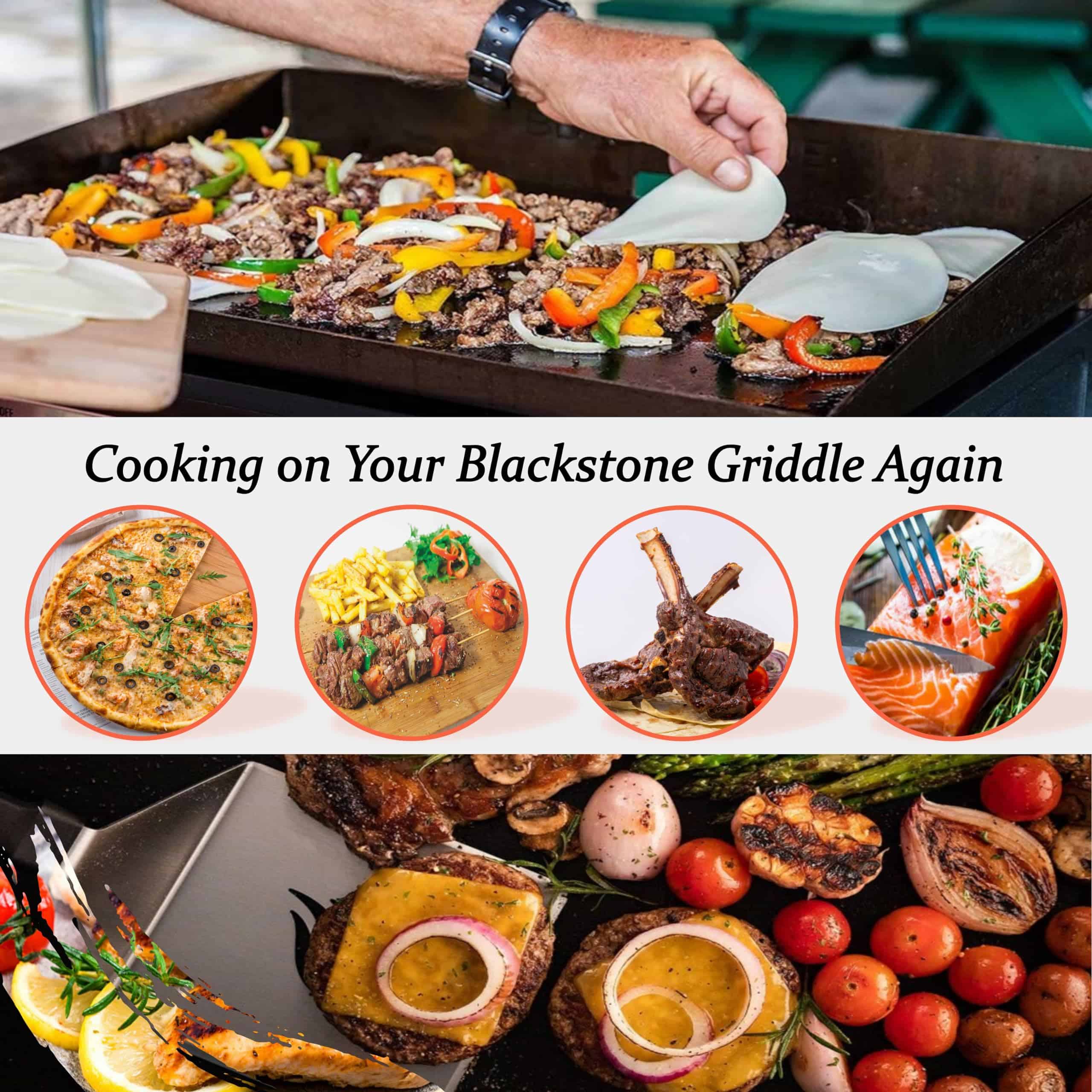 Perilla naranja para Parrilla Blackstone de Walmart, - Imagen 9