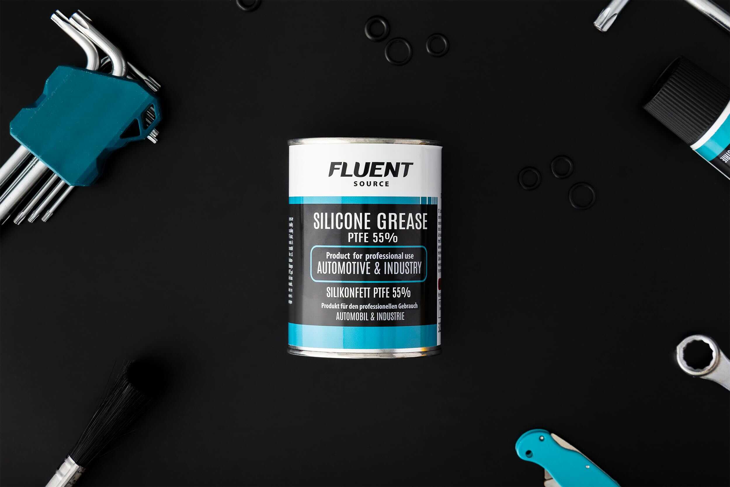 Grasa de Silicona con Polvo de PTFE 55% de Fluent Source - Imagen 3