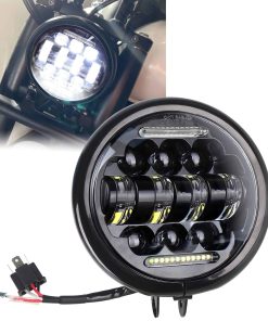 Faros Delanteros con Carcasa Universal para Motocicleta