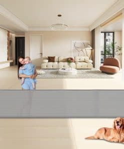 Puertas de bebé retráctiles Rengue de 140 pulgadas, Puertas