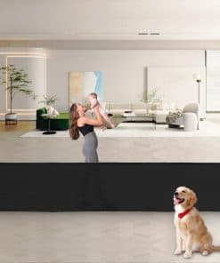 Reja para Bebés Retráctil de 140 Pulgadas, Reja Extra Ancha