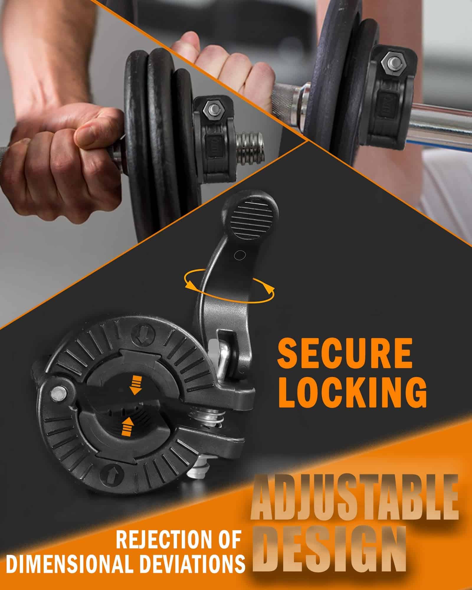 Abrazadera de Barra MAXRICH 1 pulgada, Múltiples Tamaños y - Imagen 4