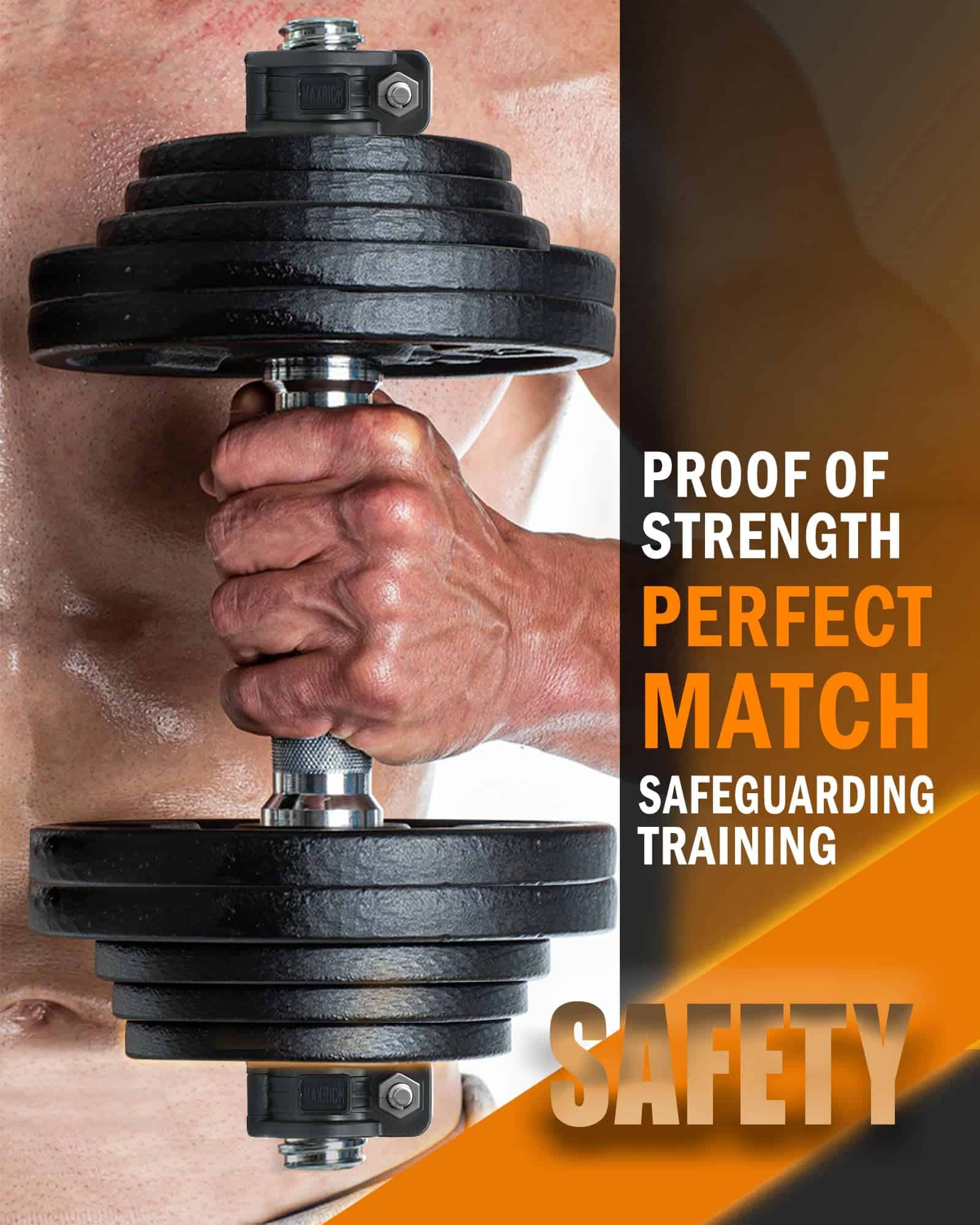 Abrazadera de Barra MAXRICH 1 pulgada, Múltiples Tamaños y - Imagen 5