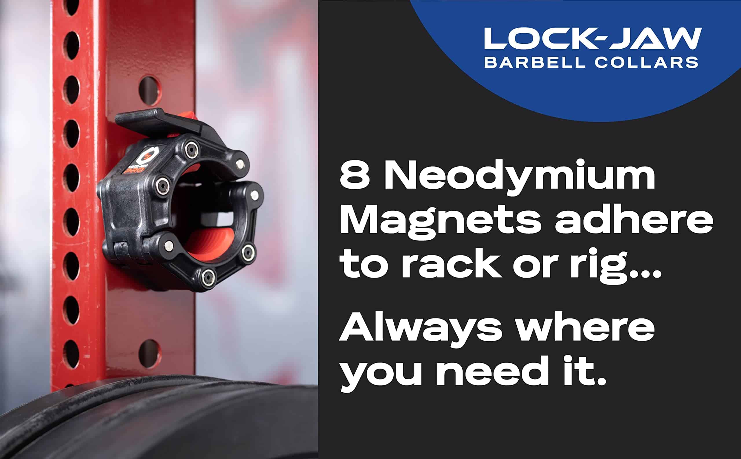 Cierre de Barra Lock-Jaw PRO 2 con IMANES (Negro) - Imagen 4