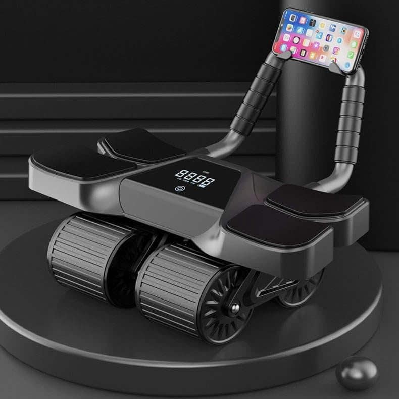 Rodillo Abdominal con Soporte para Codos de 4 Ruedas 2025