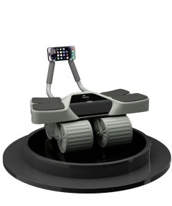 Royal Blaze Ab Roller y Resistance Booty Bands Set Máquina