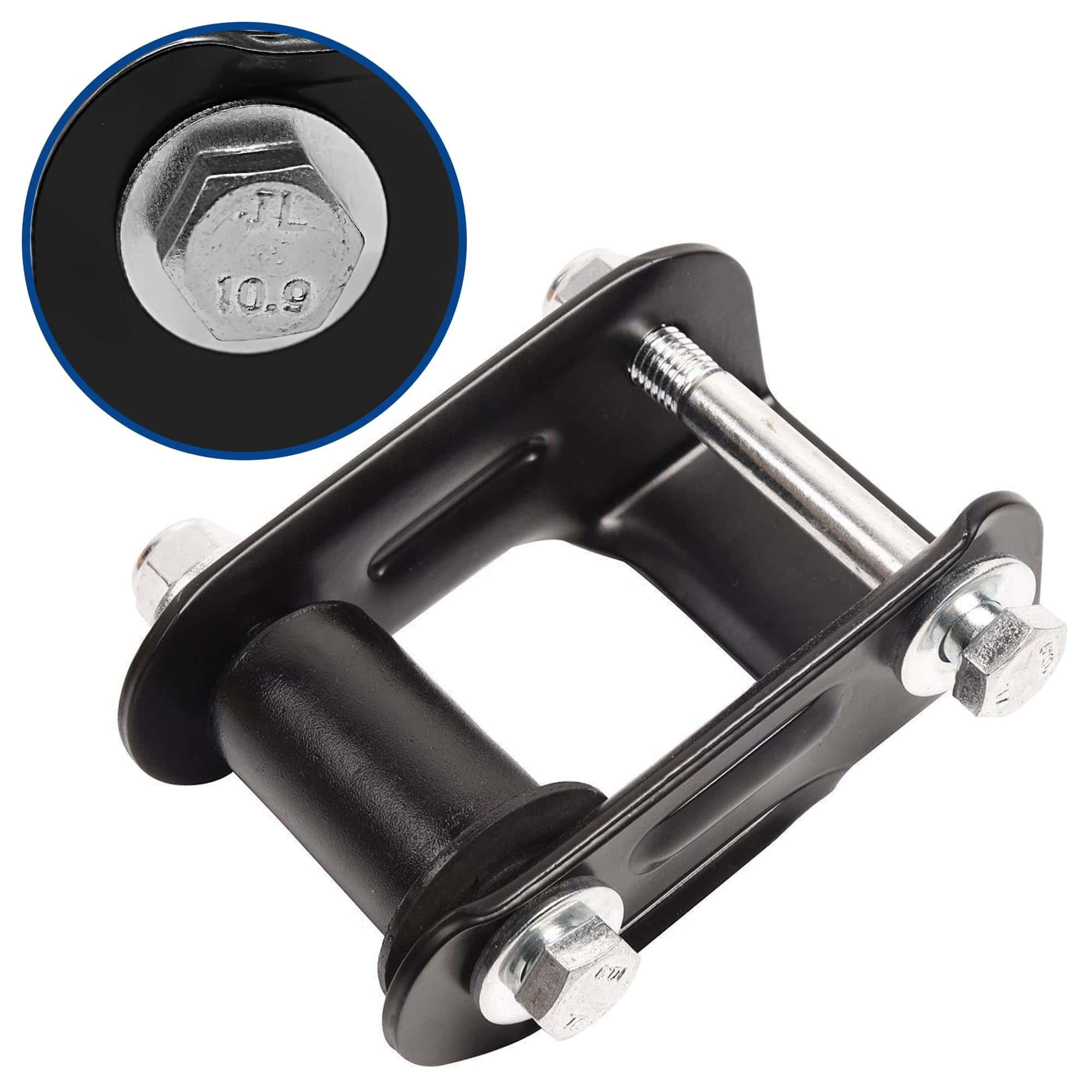 Kit de sujetadores de muelle de hoja trasero (Izquierdo - Imagen 3