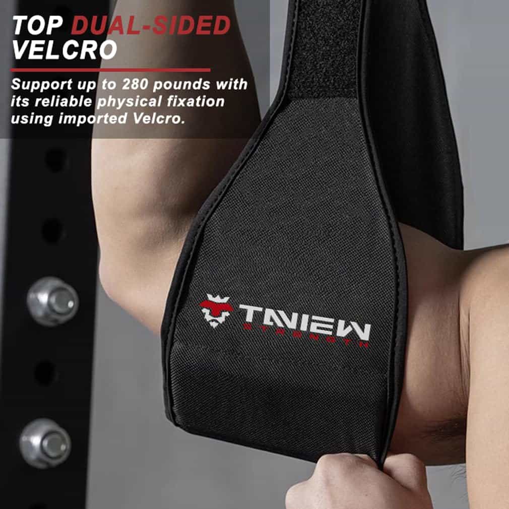 TAVIEW Ab Slings Straps Portátil para Pull Up Bar Hanging - Imagen 3