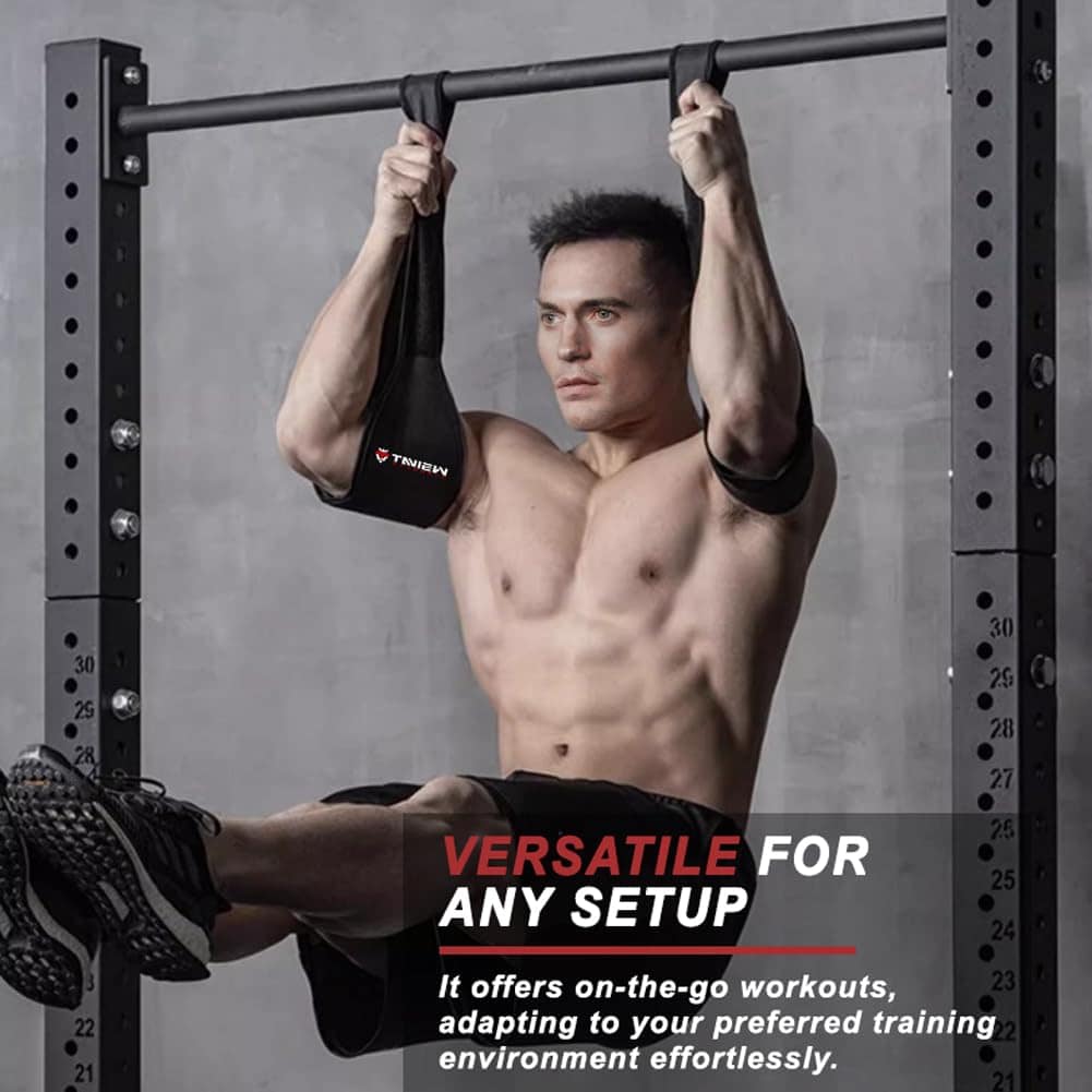TAVIEW Ab Slings Straps Portátil para Pull Up Bar Hanging - Imagen 5