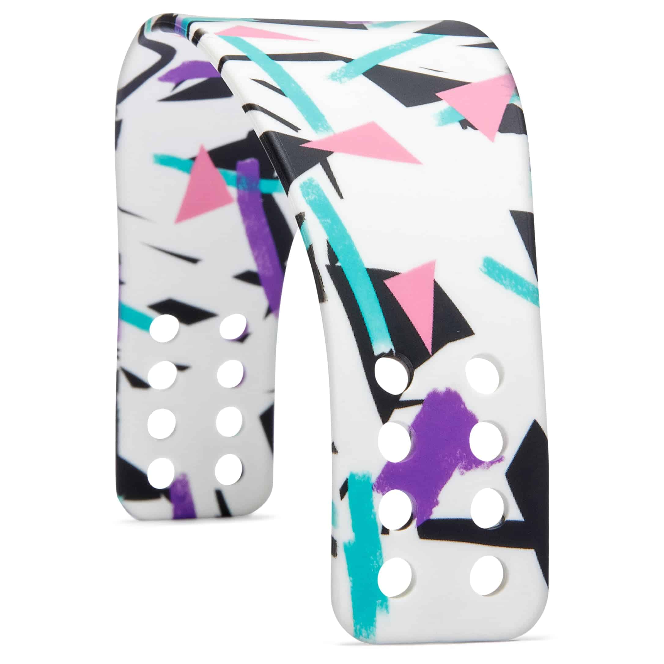 WC HeadbandZ Maxwell - Diadema de Silicona -Blanco de los 90 - Imagen 8