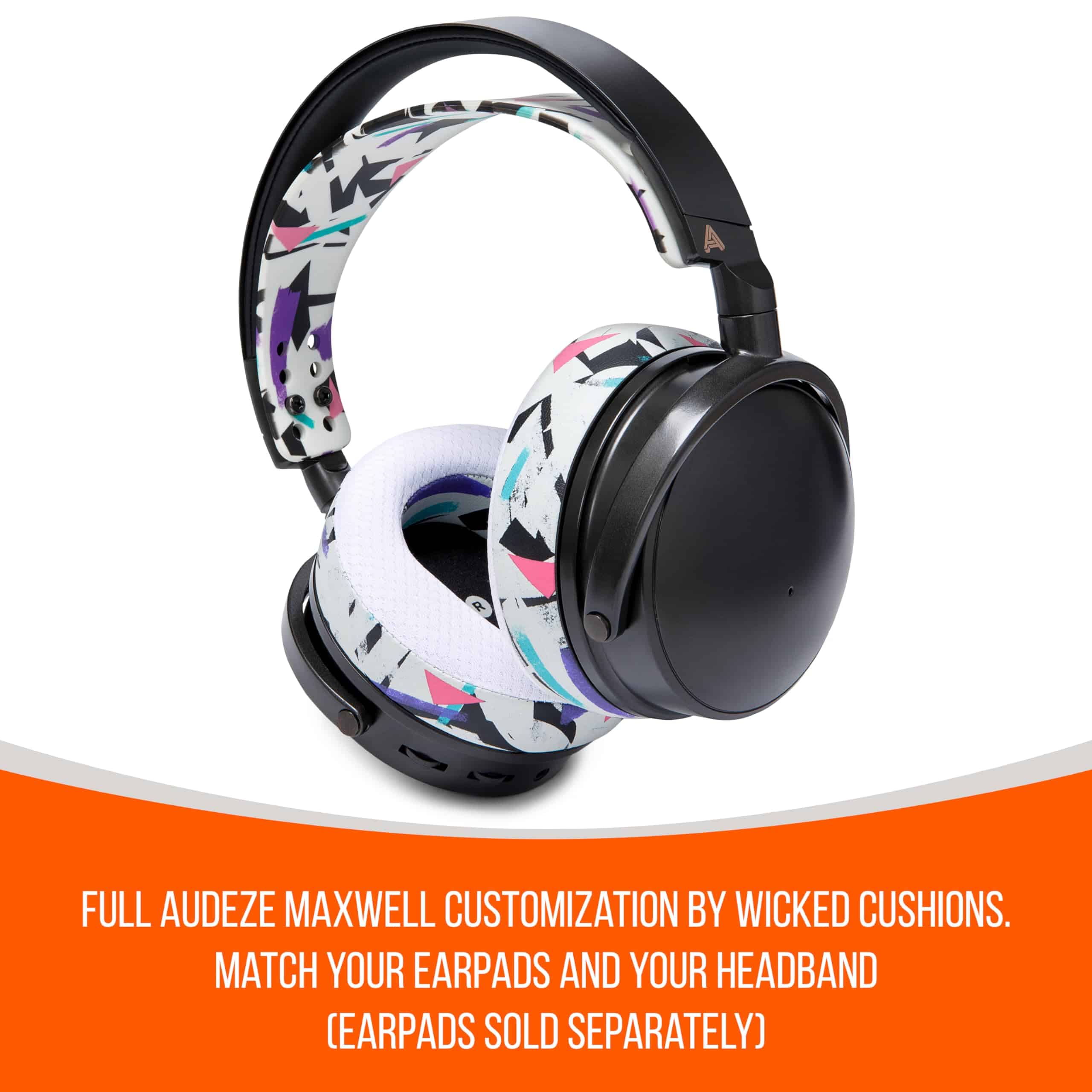 WC HeadbandZ Maxwell - Diadema de Silicona -Blanco de los 90 - Imagen 7