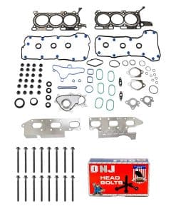 Juego de empaques de culata DNJ HGB4324 con kit de pernos
