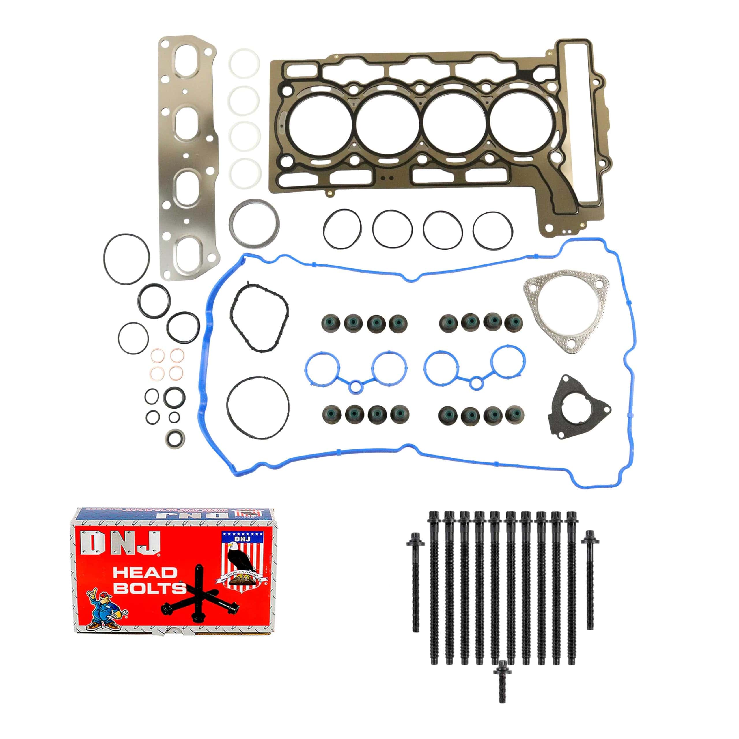 Juego de junta de culata DNJ HGB830 con kit de pernos de